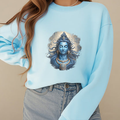 Mythstone OM NAMAH SHIVAYA Buddha Fleece Lined Polyester Sweatshirt