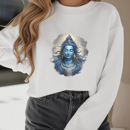 Mythstone OM NAMAH SHIVAYA Buddha Fleece Lined Polyester Sweatshirt