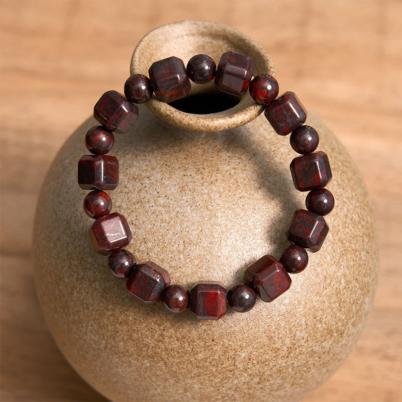 Mythstone Bloodstone Strength Bracelet