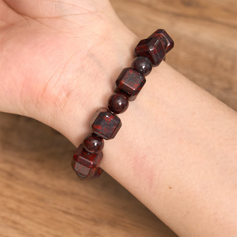 Mythstone Bloodstone Strength Bracelet