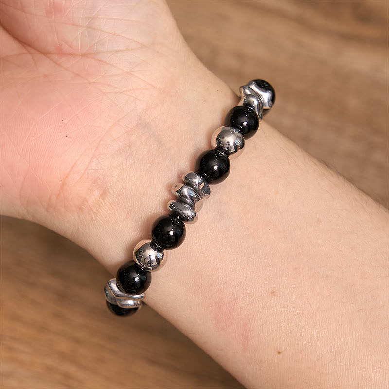 Mythstone Black Onyx Fortune Bracelet