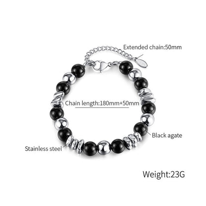 Mythstone Black Onyx Fortune Bracelet