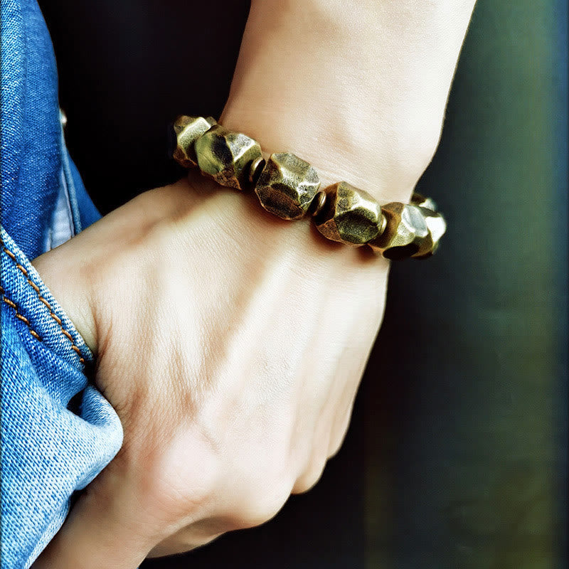 Mythstone Meteorite Copper Self Care Bracelet