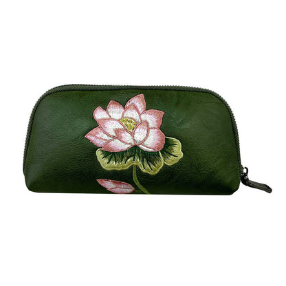 Mythstone Lotus Su Embroidery Journey Shopping Purse Handbag