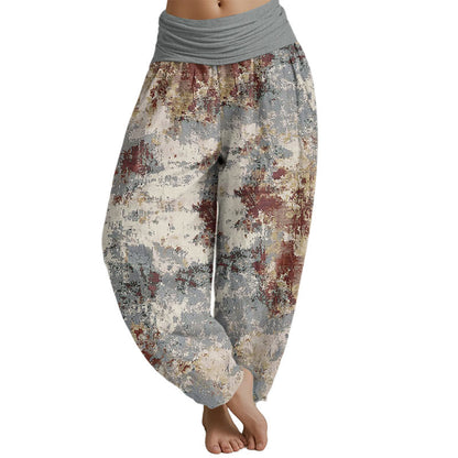 Mythstone Tie Dye Women's Elastic Waist Harem Pants