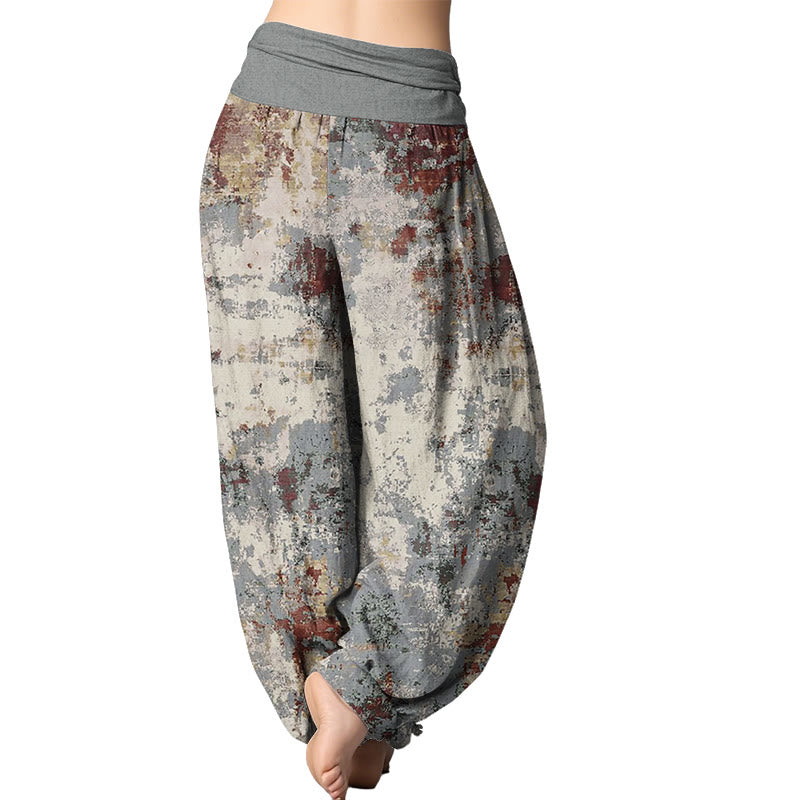 Mythstone Tie Dye Women's Elastic Waist Harem Pants