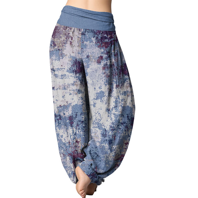 Mythstone Tie Dye Women's Elastic Waist Harem Pants