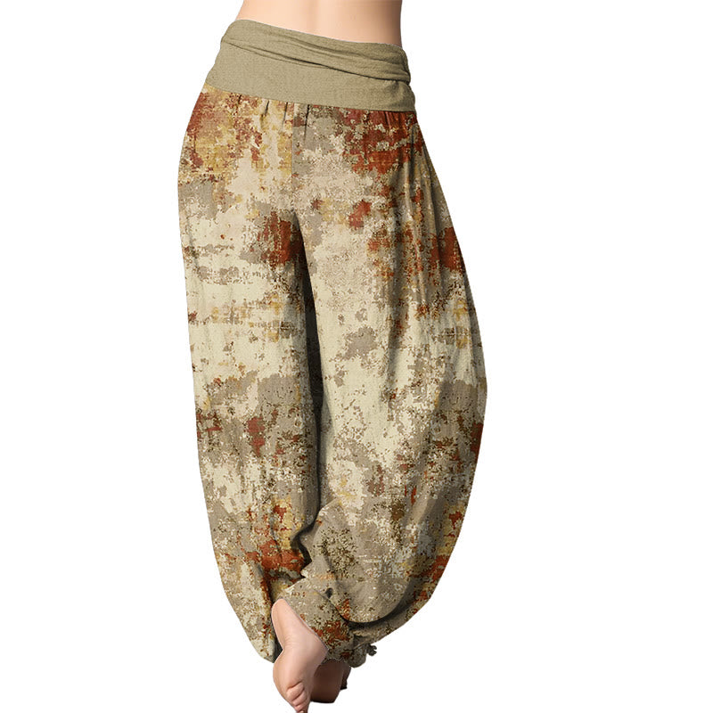 Mythstone Tie Dye Women's Elastic Waist Harem Pants