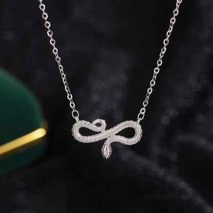 Mythstone 999 Sterling Silver Year Of The Snake Blessing Necklace Pendant