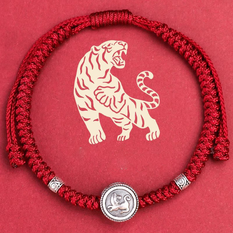 Mythstone 12 Chinese Zodiac Lucky Red String Bracelet