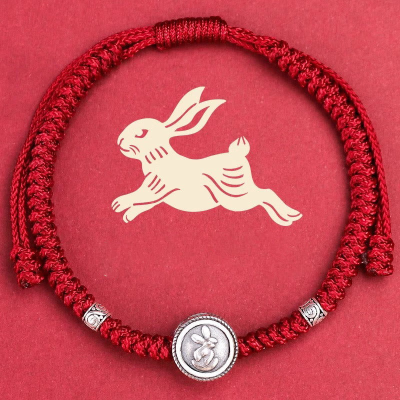 Mythstone 12 Chinese Zodiac Lucky Red String Bracelet