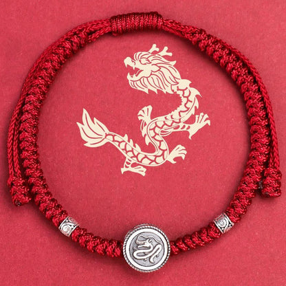 Mythstone 12 Chinese Zodiac Lucky Red String Bracelet