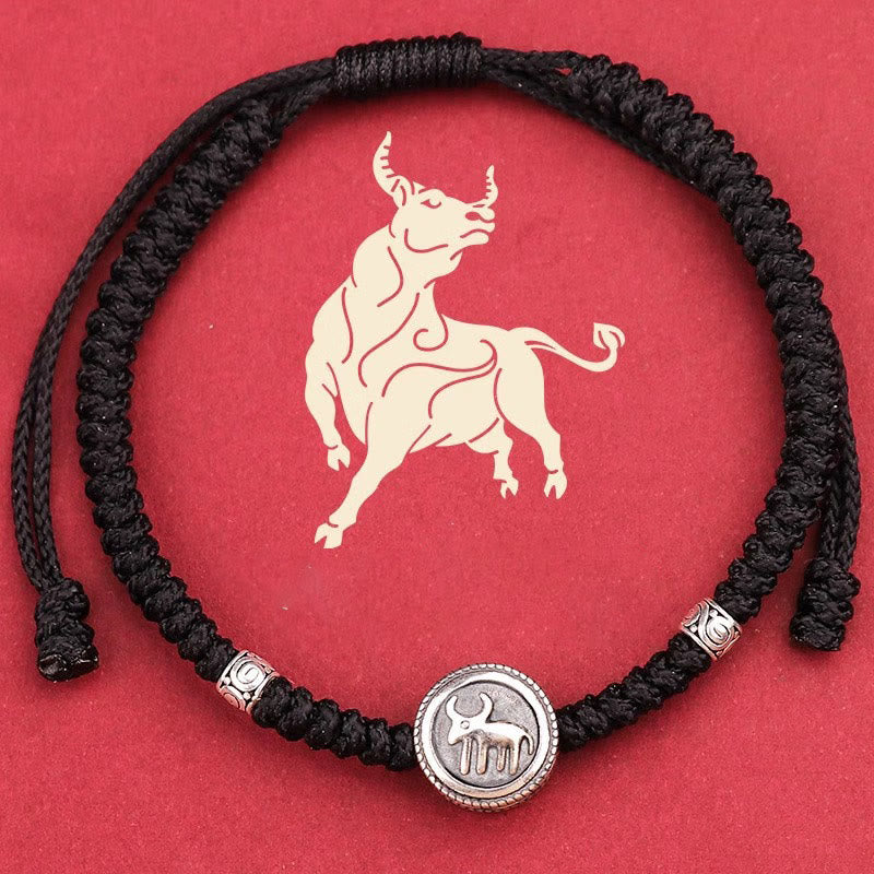 Mythstone 12 Chinese Zodiac Lucky Red String Bracelet