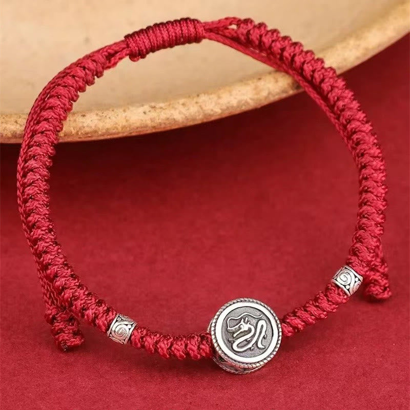 Mythstone 12 Chinese Zodiac Lucky Red String Bracelet