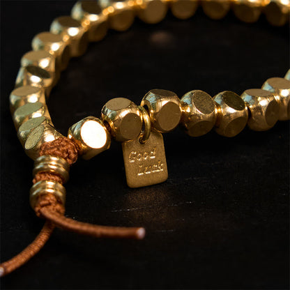 Mythstone Copper String Good Luck Self Care Bracelet