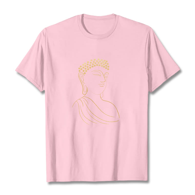 Mythstone Meditating Buddha Pattern Tee T-shirt