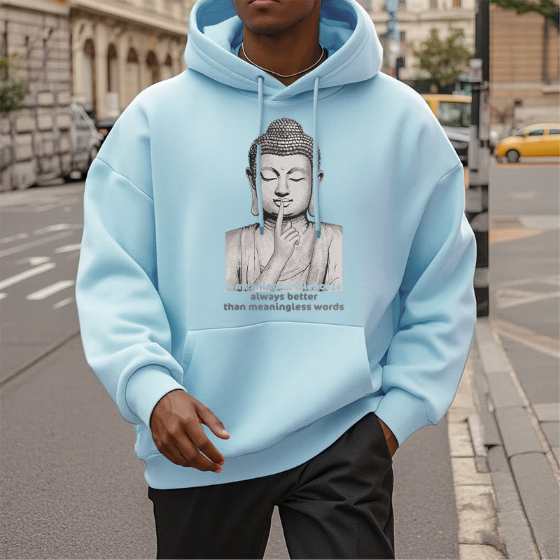 Mythstone A Meaningful Silence Fleece Lined Hoodie