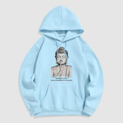 Mythstone A Meaningful Silence Fleece Lined Hoodie