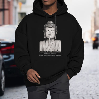 Mythstone A Meaningful Silence Fleece Lined Hoodie