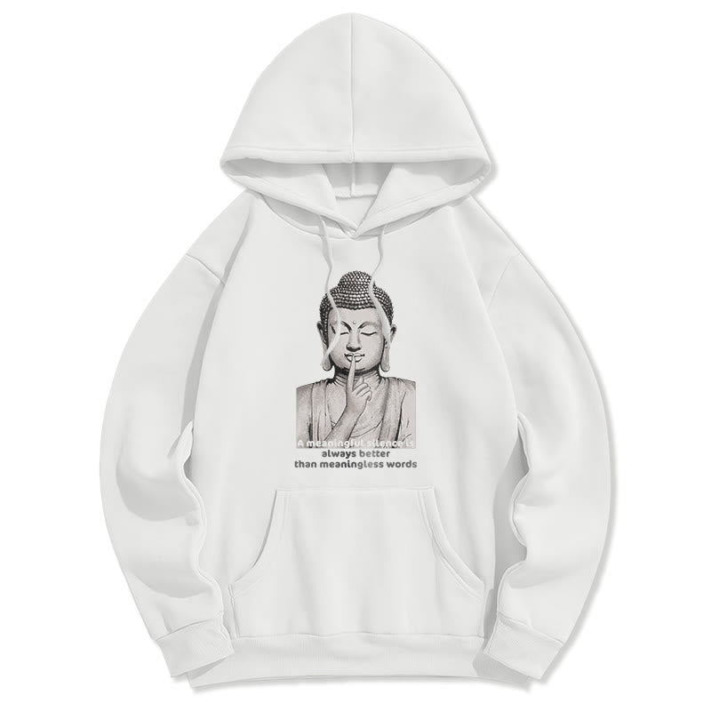 Mythstone A Meaningful Silence Fleece Lined Hoodie