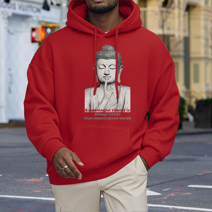 Mythstone A Meaningful Silence Fleece Lined Hoodie