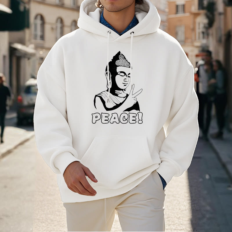 Mythstone Peace Fleece Lined Hoodie