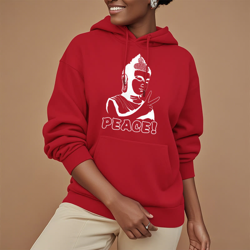 Mythstone Peace Fleece Lined Hoodie