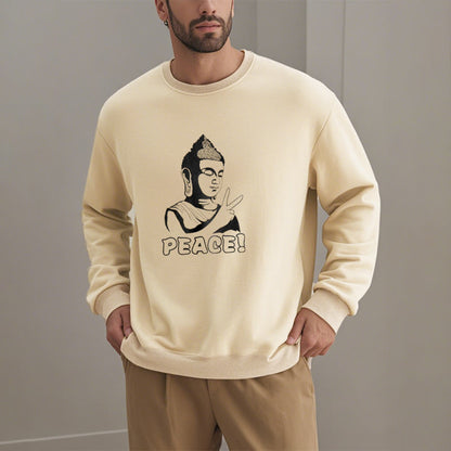 Mythstone Peace Fleece Lined Sweatshirt