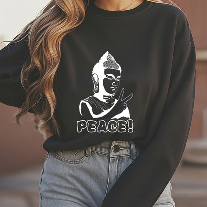 Mythstone Peace Fleece Lined Sweatshirt