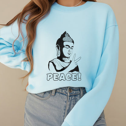 Mythstone Peace Fleece Lined Sweatshirt