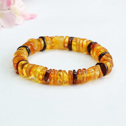 Mythstone Amber Peace Buckle Confidence Bracelet