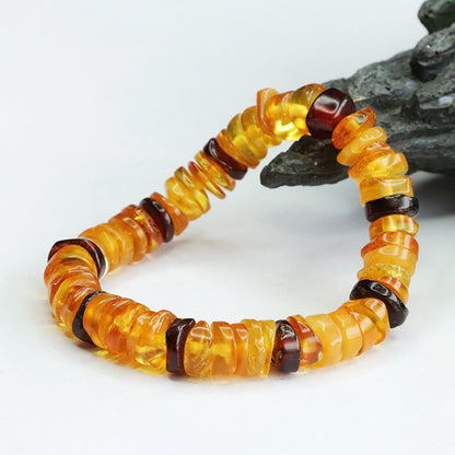 Mythstone Amber Peace Buckle Confidence Bracelet