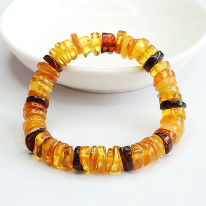 Mythstone Amber Peace Buckle Confidence Bracelet