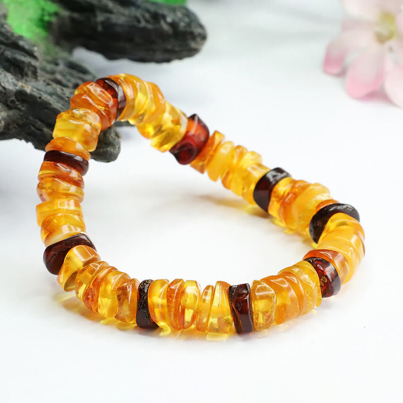 Mythstone Amber Peace Buckle Confidence Bracelet