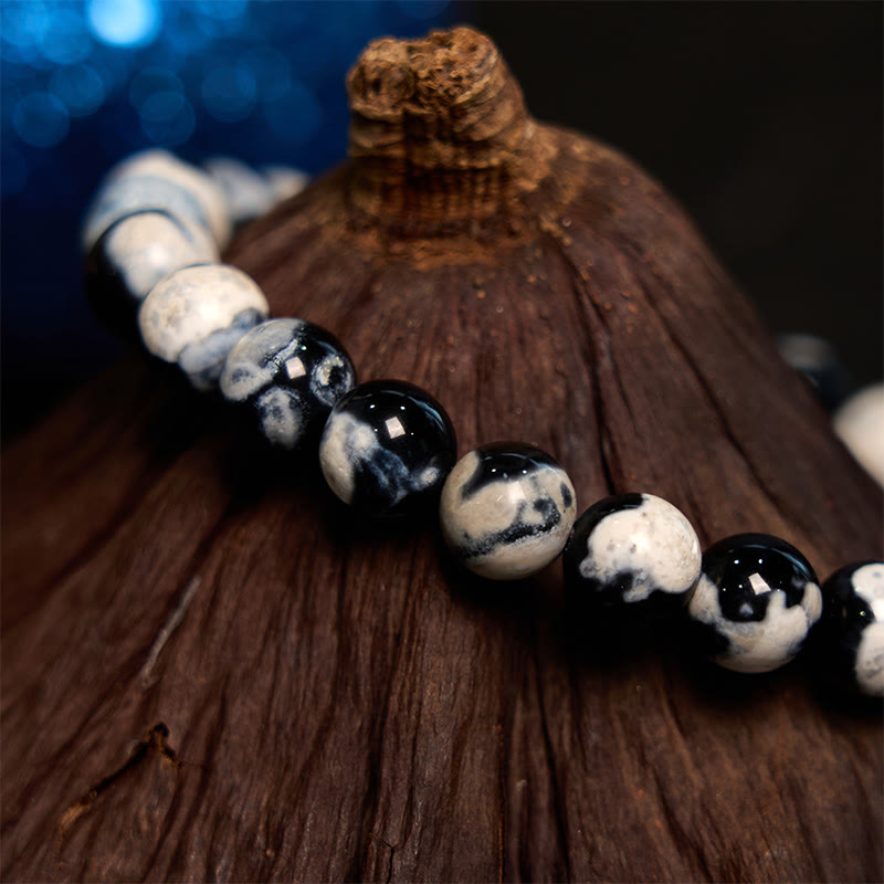 Mythstone Orca Agate Protection Bracelet