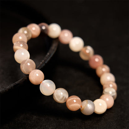 Mythstone Peach Moonstone Healing Bracelet