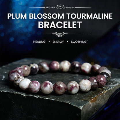 Mythstone Plum Blossom Tourmaline Balance Bracelet