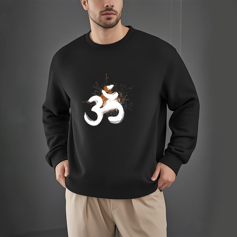 Mythstone OM Design Fleece Lined Polyester Sweatshirt