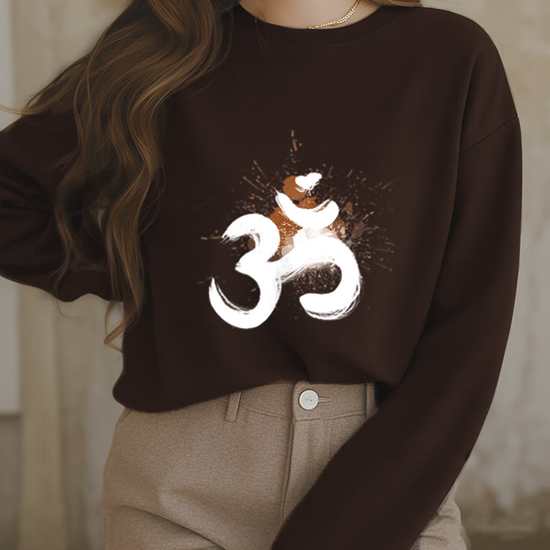 Mythstone OM Design Fleece Lined Polyester Sweatshirt