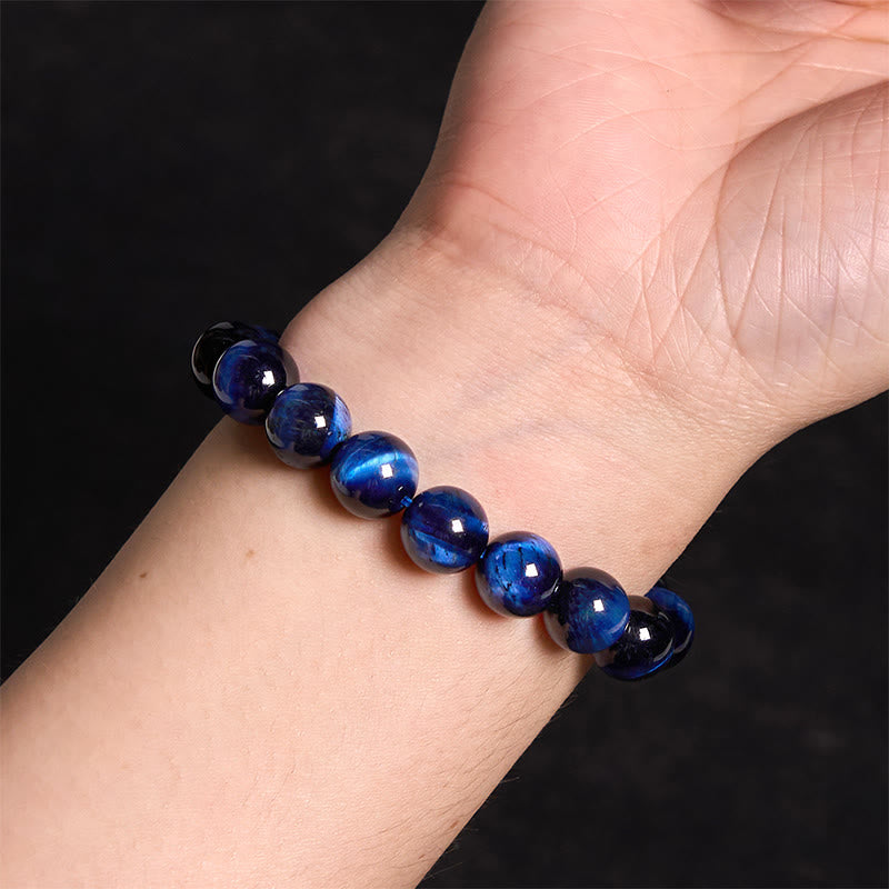 Mythstone Blue Tiger Eye Protection Bracelet