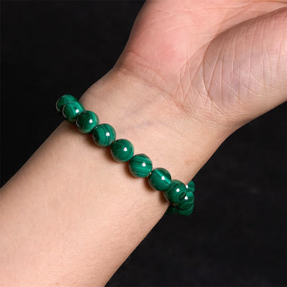 Mytthstone Natural Malachite Protection Calmness Bracelet