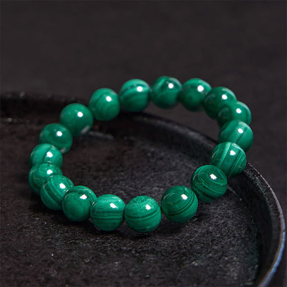 Mytthstone Natural Malachite Protection Calmness Bracelet