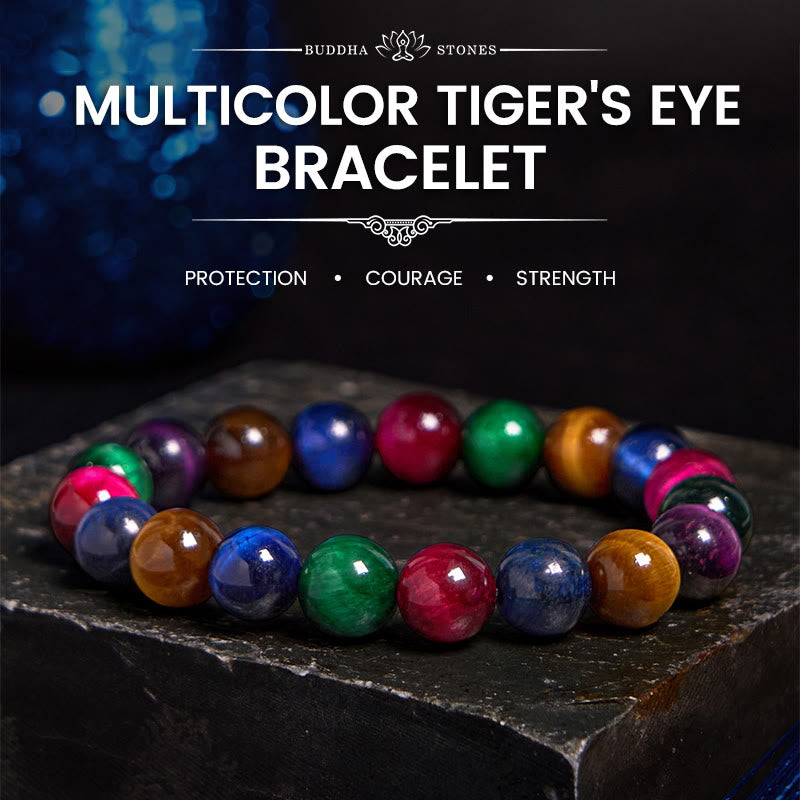 Mythstone Tiger Eye Resolve Courage Bracelet