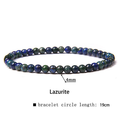 Mythstones 4mm Various Stone Crystal Mini Beads Healing Bracelet