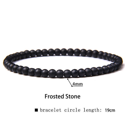 Mythstones 4mm Various Stone Crystal Mini Beads Healing Bracelet