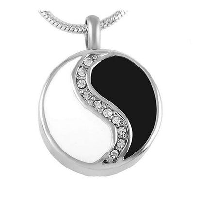 Mythstone Yin Yang Titanium Steel Harmony Necklace Pendant