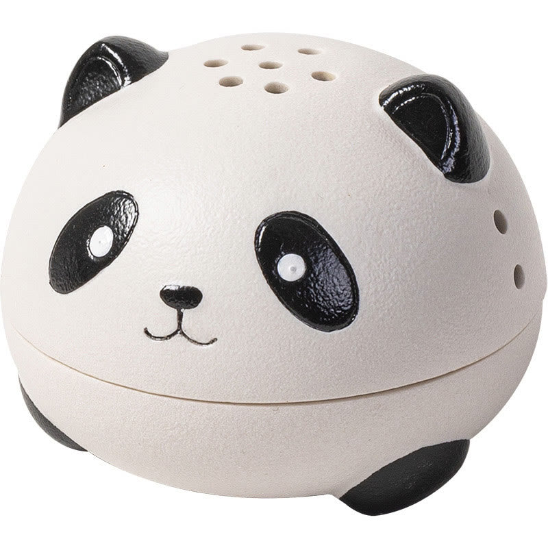 Mythstone Cute Panda Healing Ceramic Incense Burner Desk Decoration