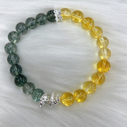 Mythstone Green Phantom Citrine Year of the Snake Confidence Bracelet