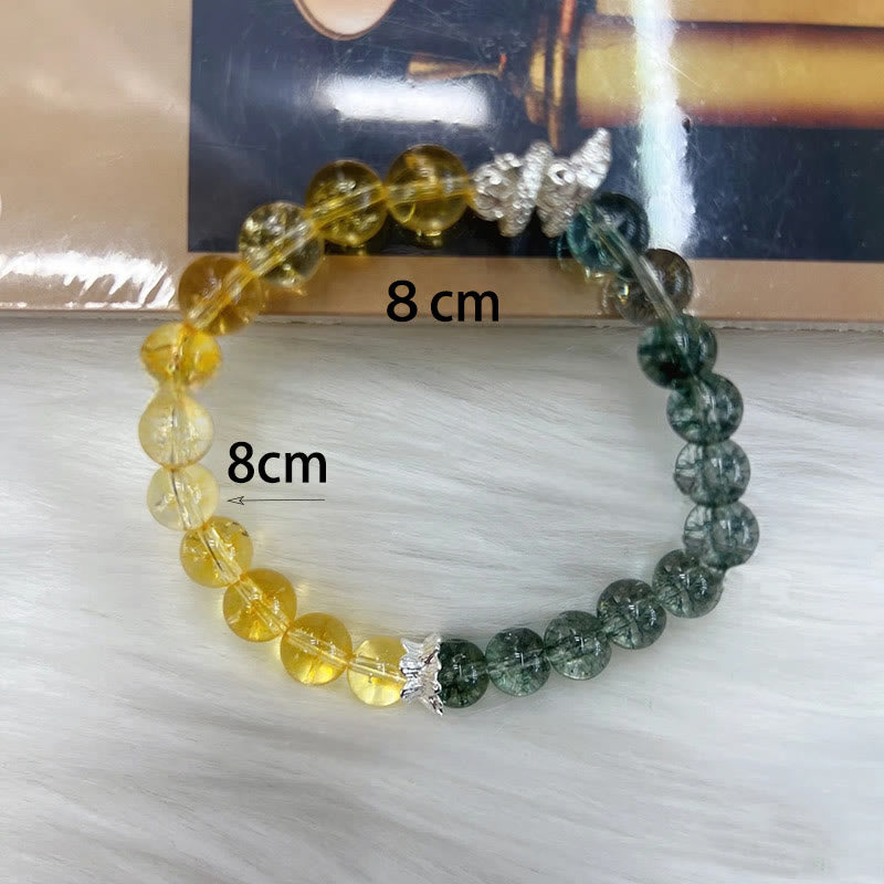 Mythstone Green Phantom Citrine Year of the Snake Confidence Bracelet