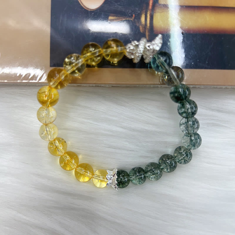 Mythstone Green Phantom Citrine Year of the Snake Confidence Bracelet